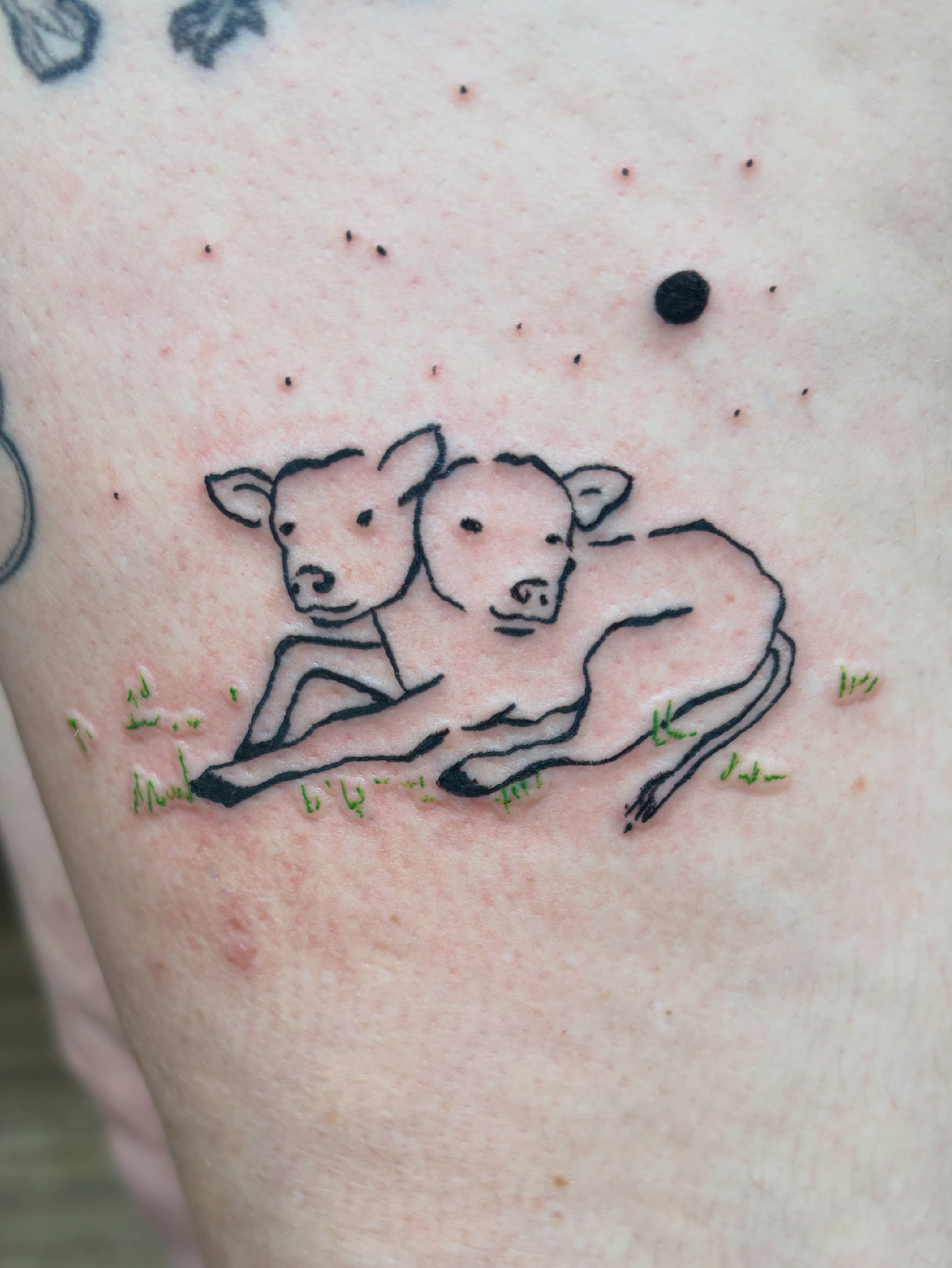 Tattoo by @sketchesonskin — minimalist