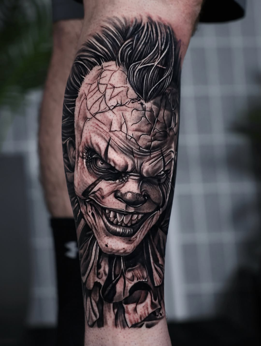 Tattoo work at Bizarre Bazaar Tattoo Convention 2026