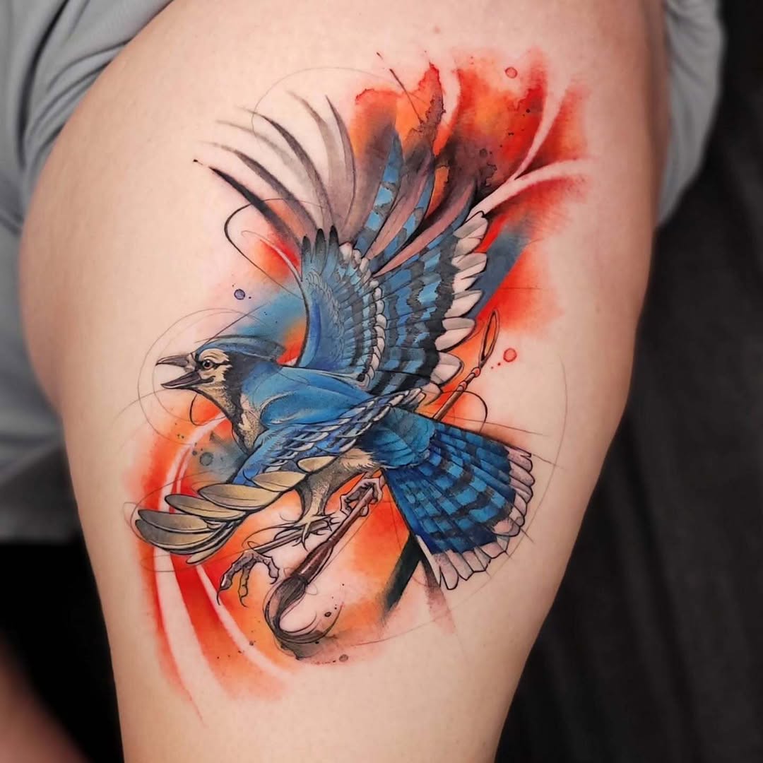Tattoo by @thejorell — watercolor, realism