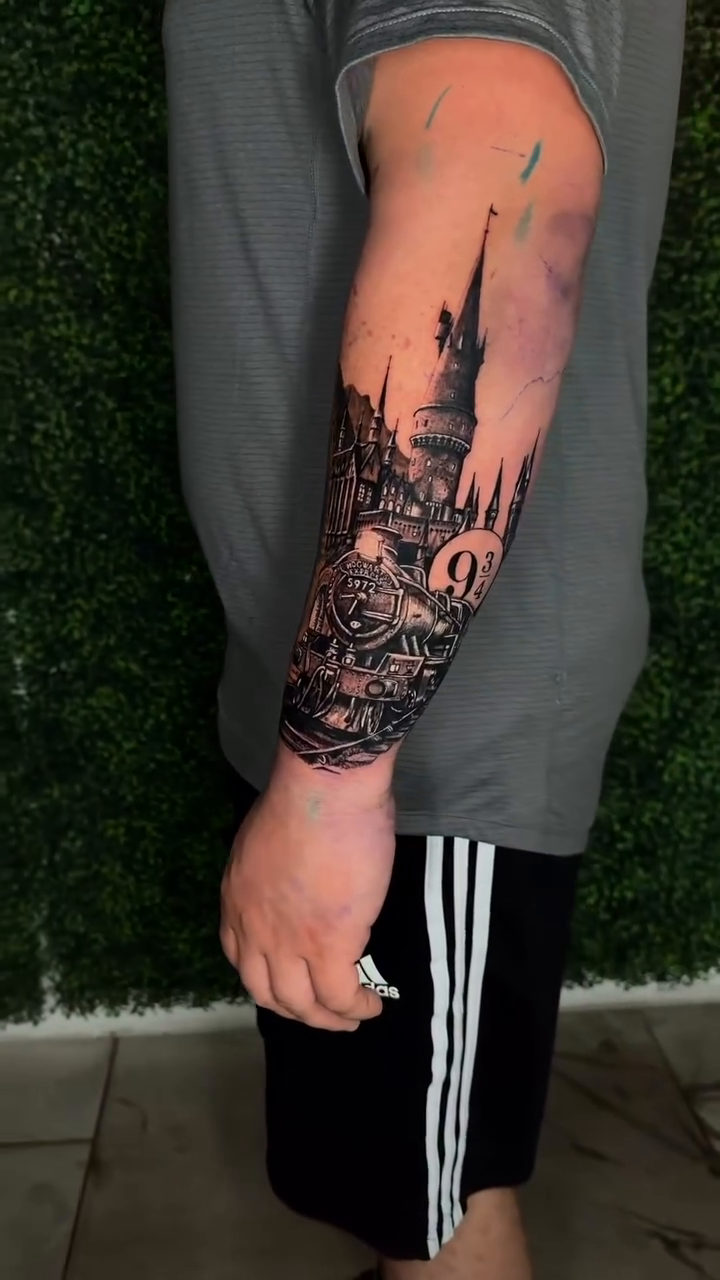Tattoo by @freemind_ink — realism, black_and_grey