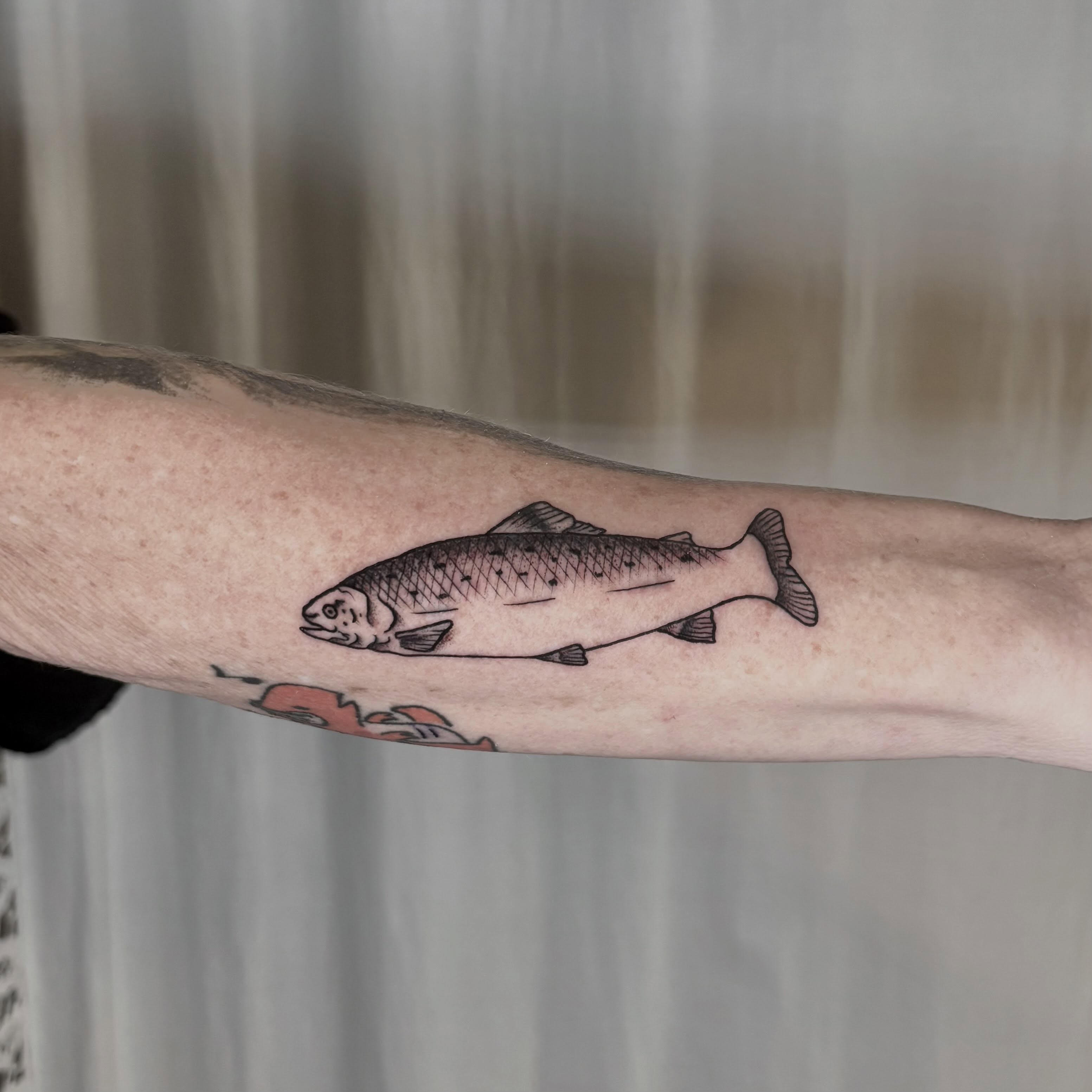 Tattoo by @threethornstattoo — black_and_grey