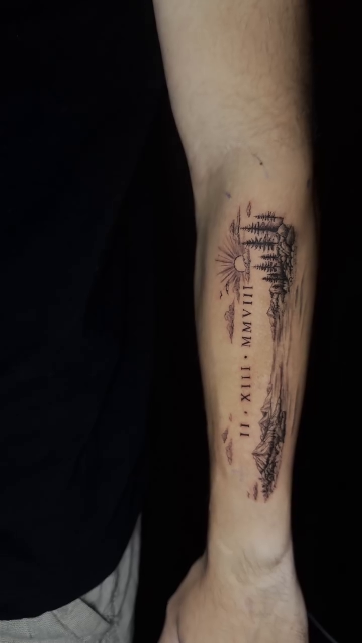 Tattoo by @antgot1nk — fine_line, lettering_script