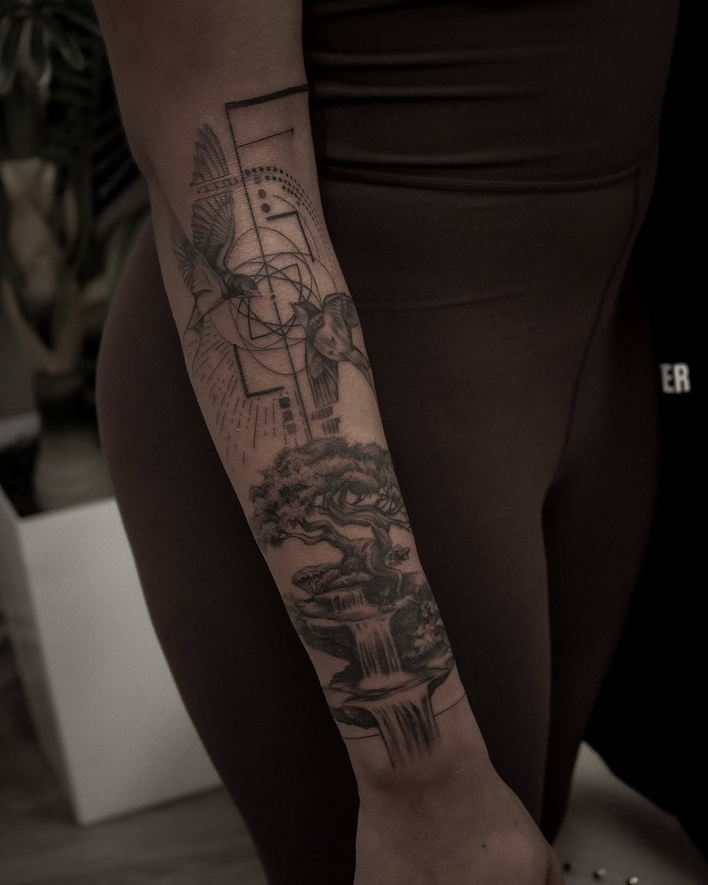 Tattoo by @glitchnstein β geometric