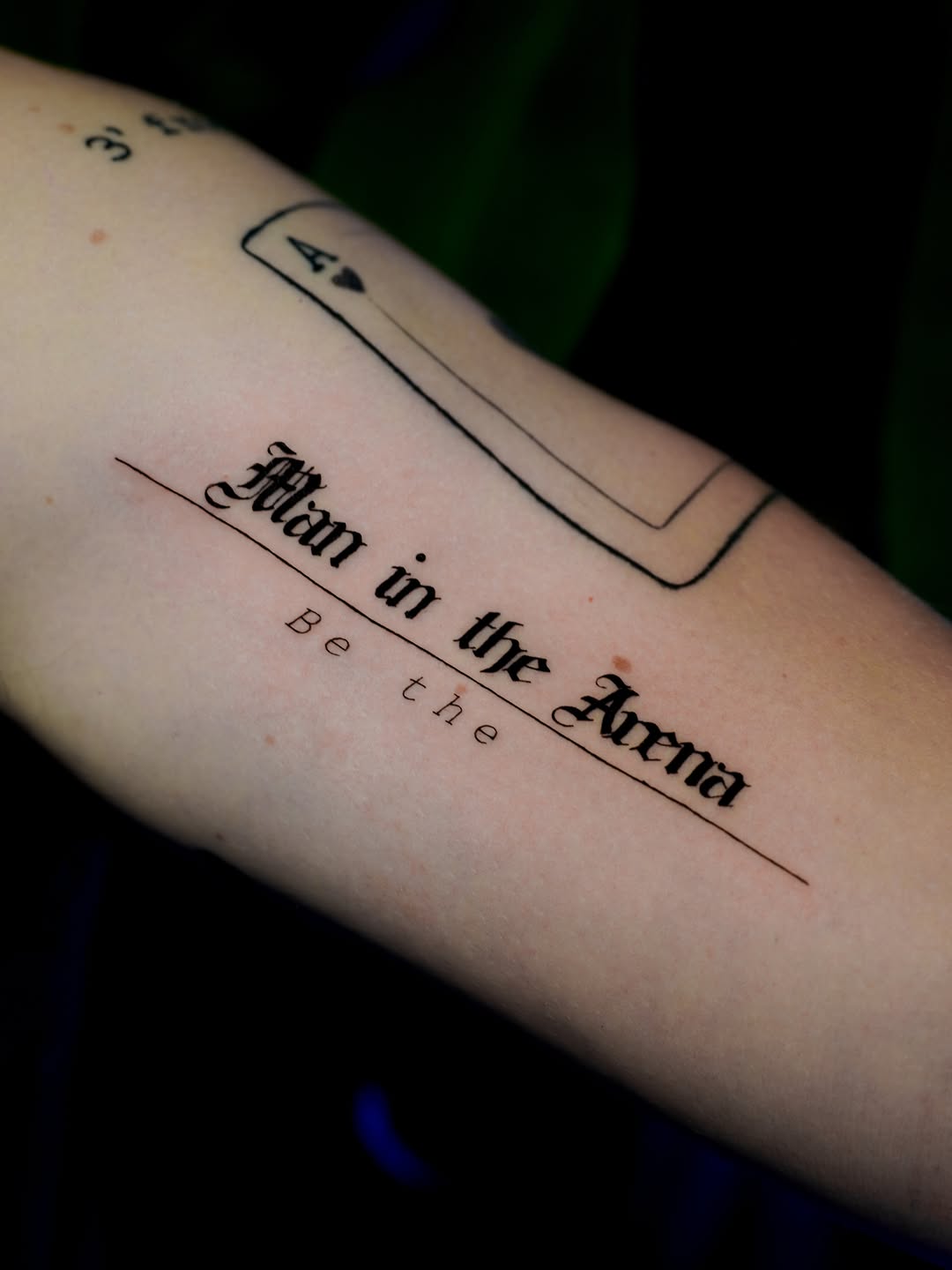 Tattoo by @sophiink — lettering_script