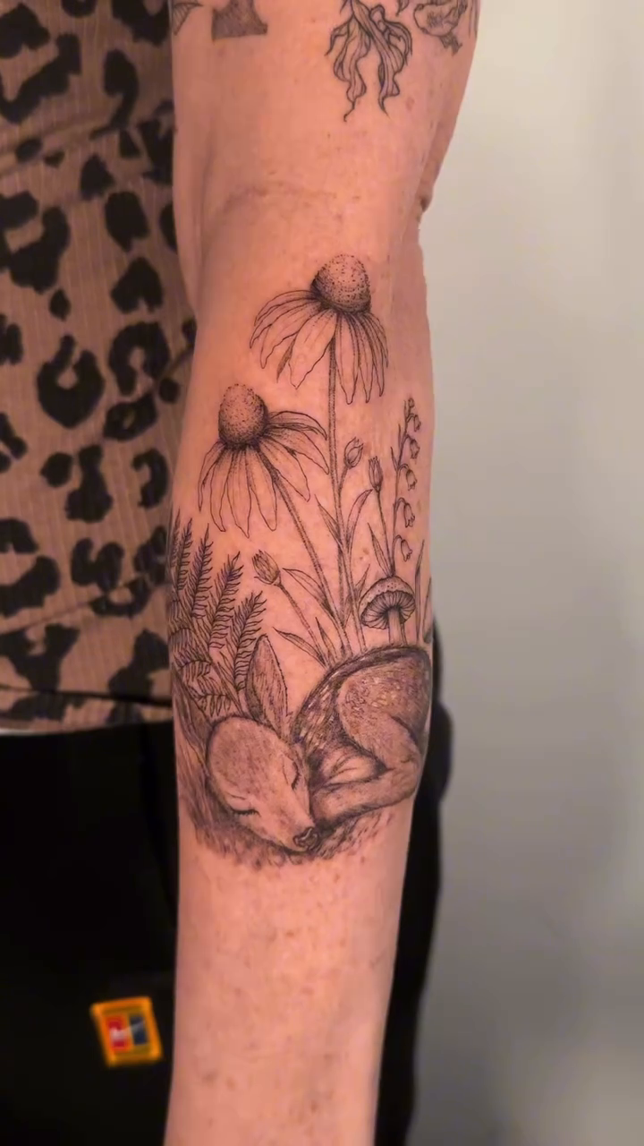 Tattoo by @inkedanthem โ fine_line, black_and_grey