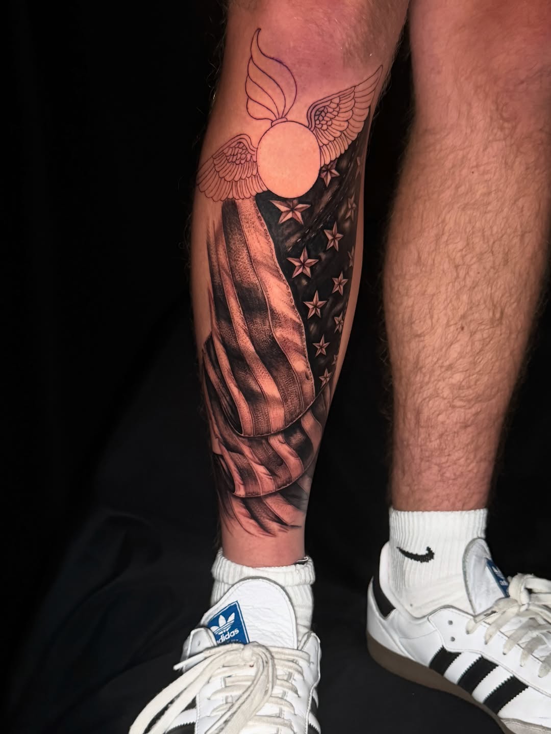 Tattoo by @theplugtattoos — black_and_grey, realism