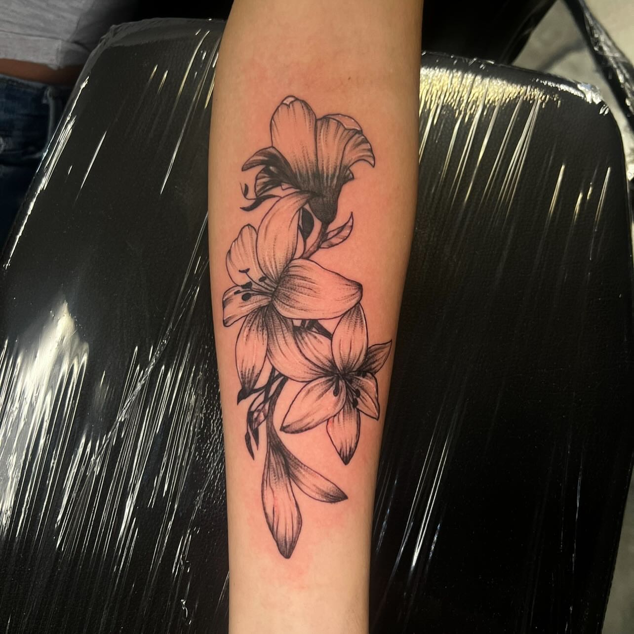 Tattoo by @marztattz — black_and_grey