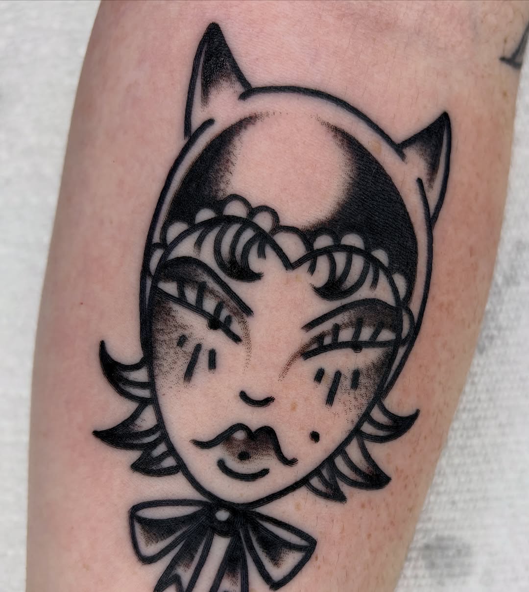 Tattoo by @bella.ryan.tattoos — american_traditional, black_and_grey