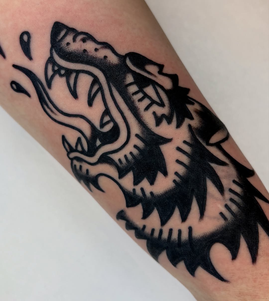 Tattoo by @bella.ryan.tattoos — american_traditional, blackwork