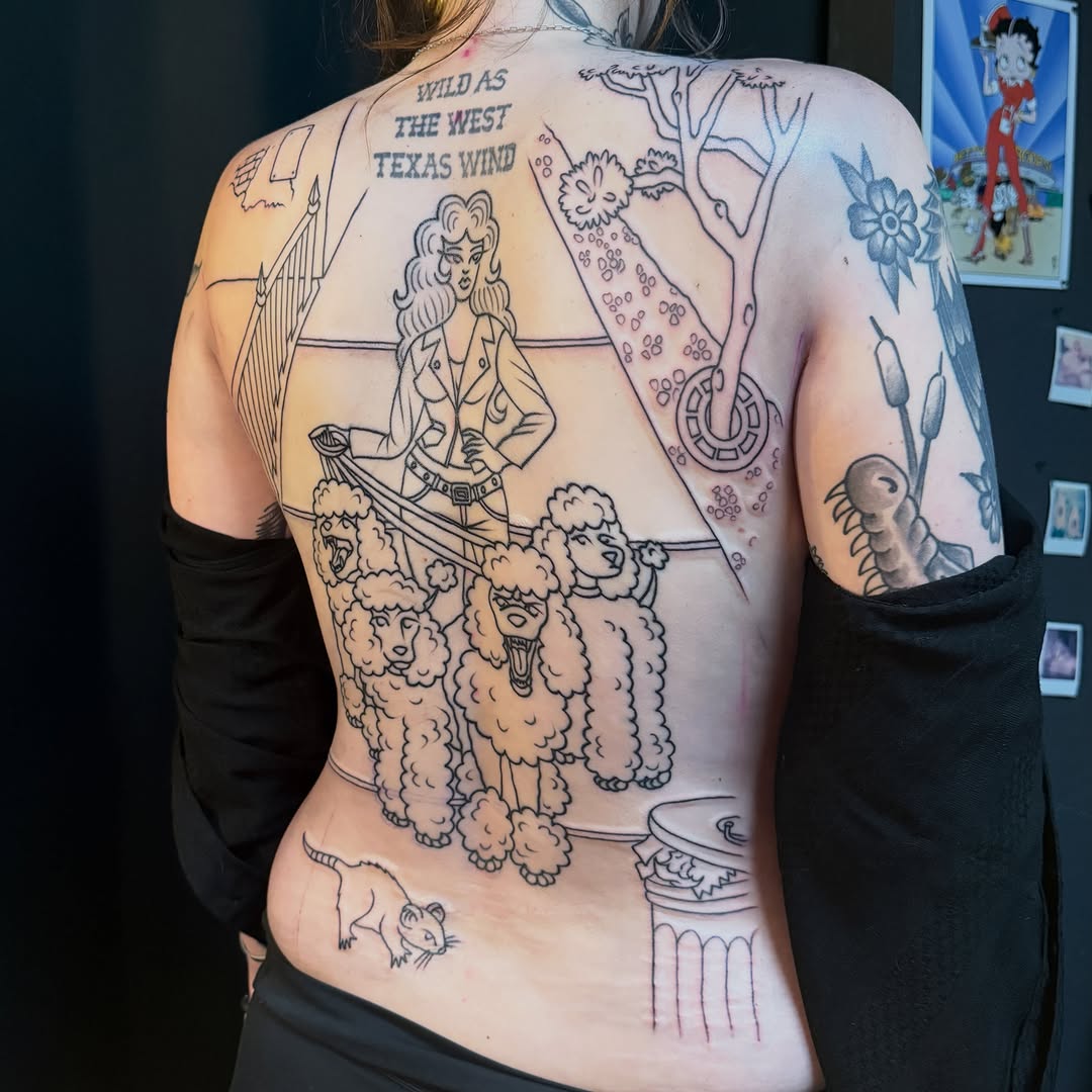 Tattoo by @traddymaddie — american_traditional