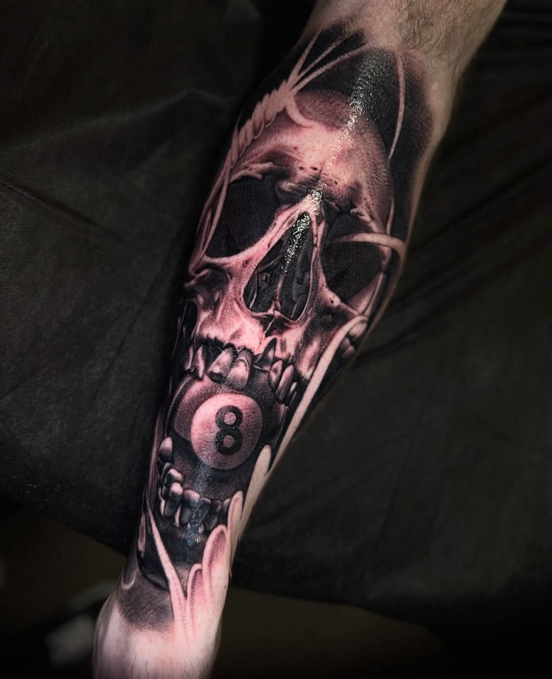Tattoo by @smokestatts21 — realism, black_and_grey