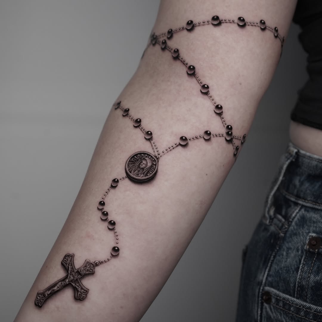 Tattoo by @inkidu_drew — black_and_grey, realism