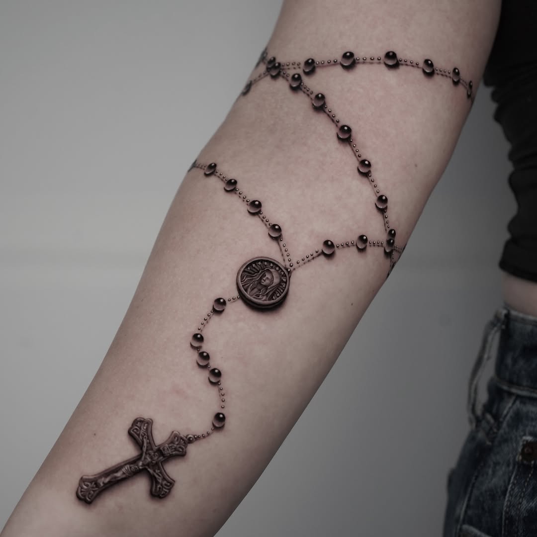Tattoo by @inkidu_drew — black_and_grey, realism