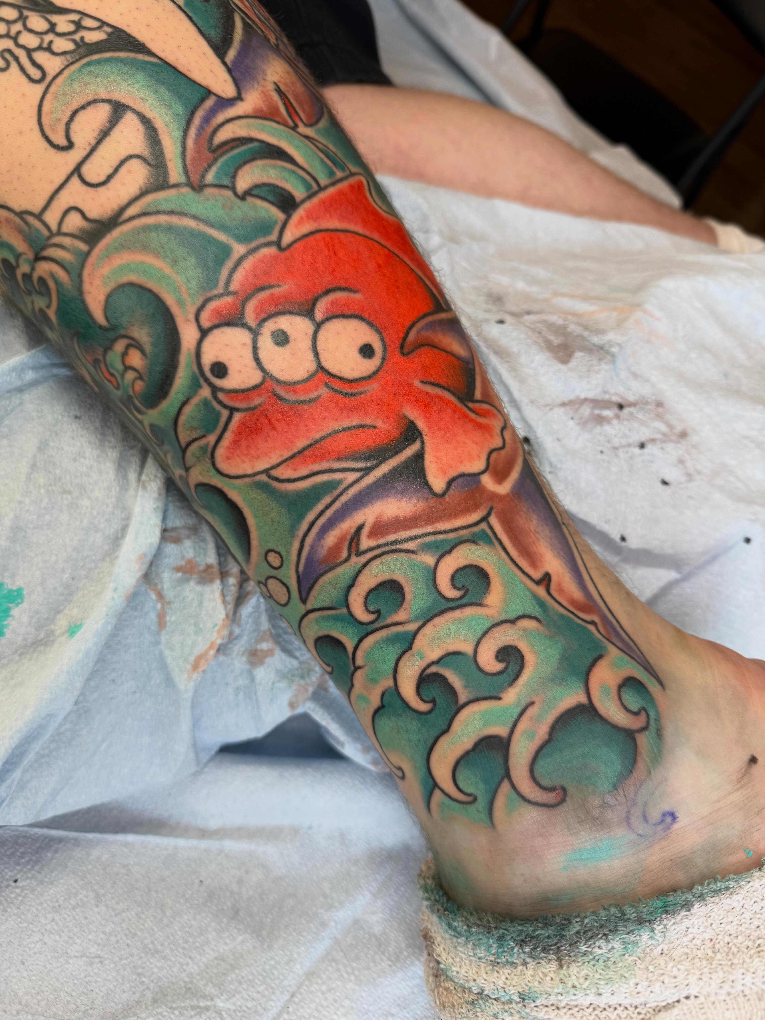 Tattoo by @crookedrain_crookedrain — japanese_irezumi