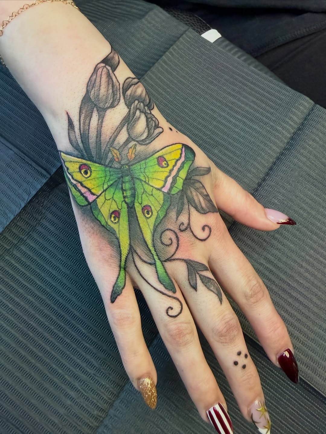 Tattoo by @marla_tattoo — realism, black_and_grey