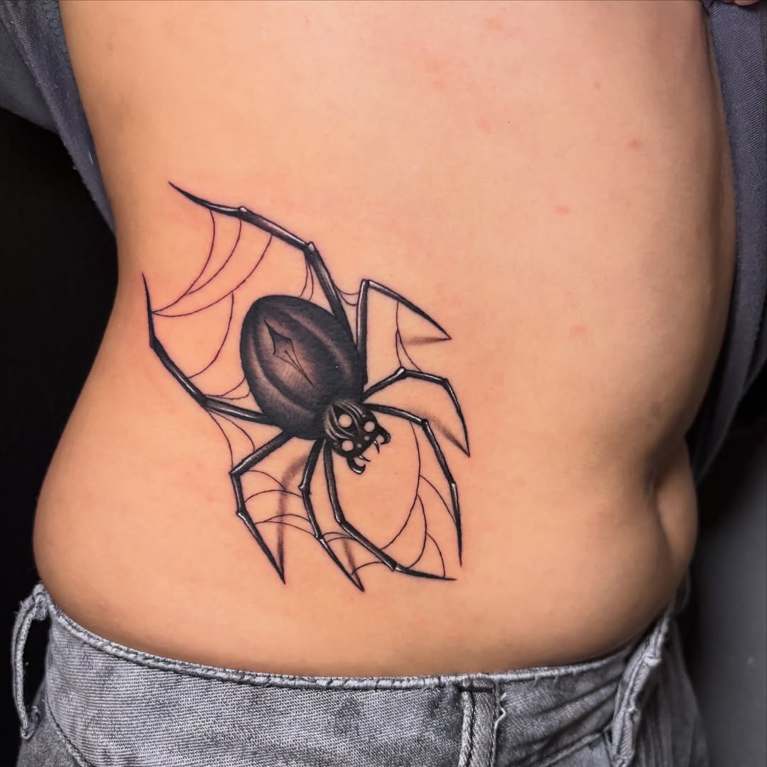 Tattoo by @ianvansart — black_and_grey