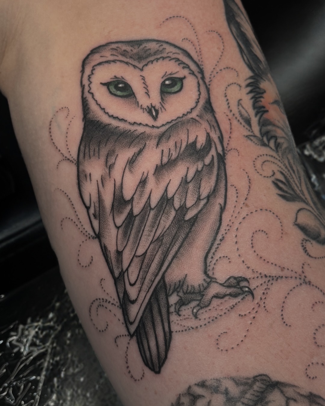 Tattoo by @inkbyjpmf β dotwork, black_and_grey