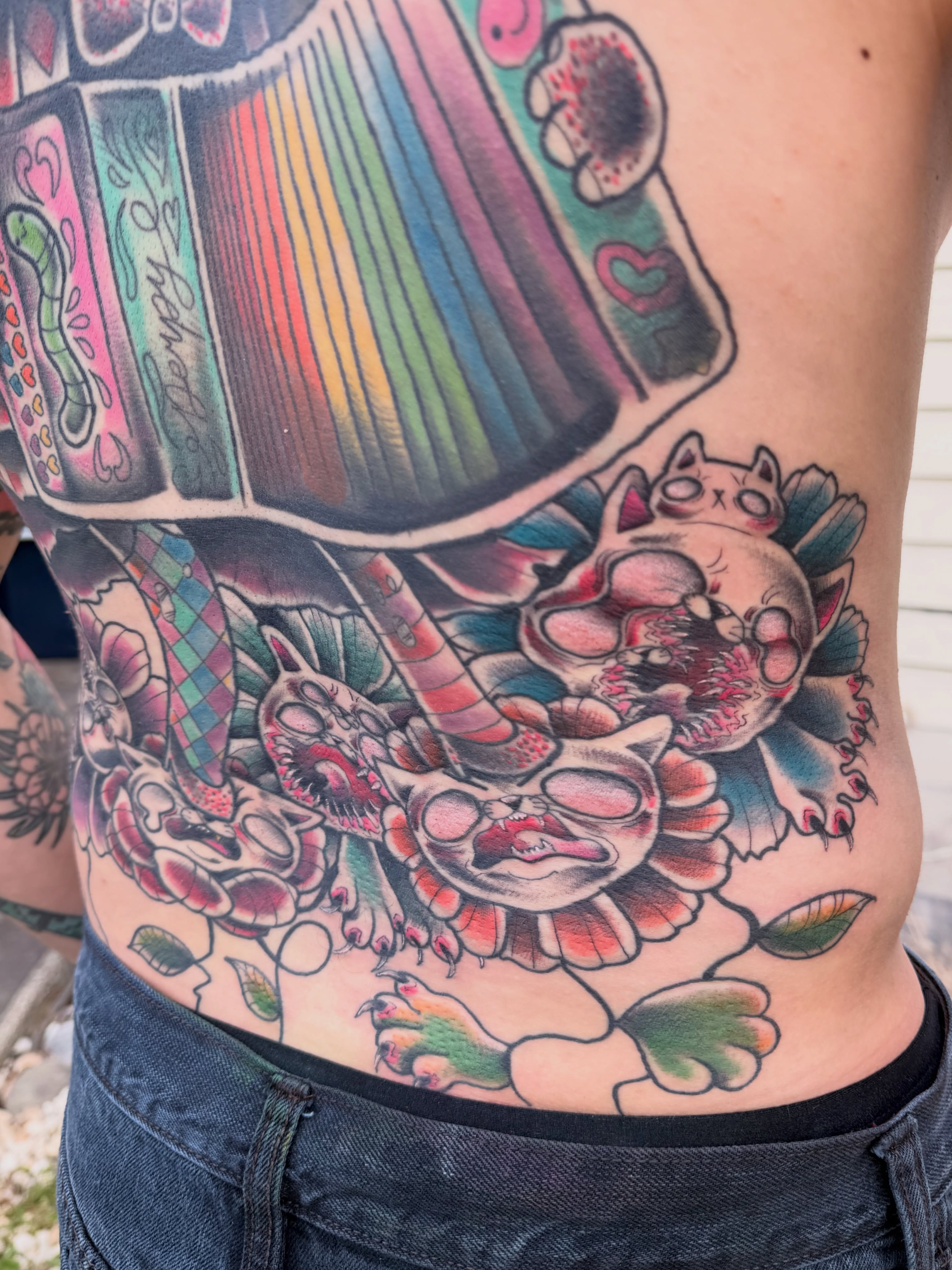 Tattoo by @gutterteeth — american_traditional, new_school