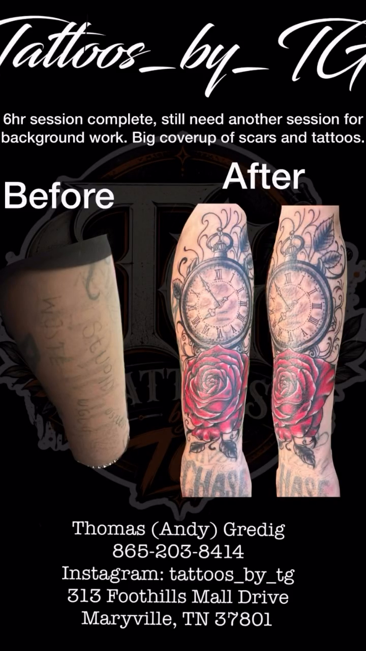 Tattoo by @tattoos_by_tg — realism, black_and_grey