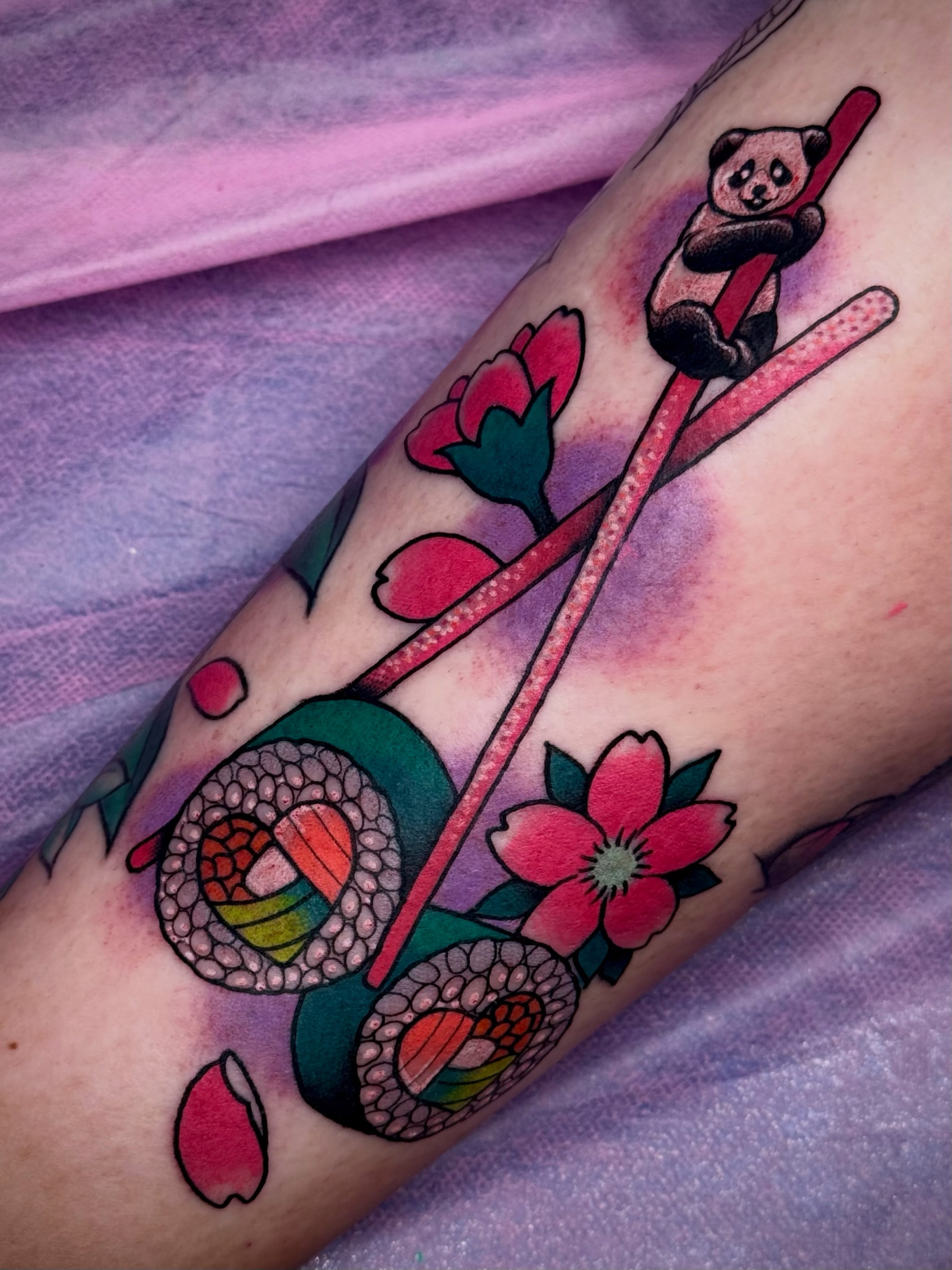 Tattoo by @espinaltattoos — new_school, watercolor