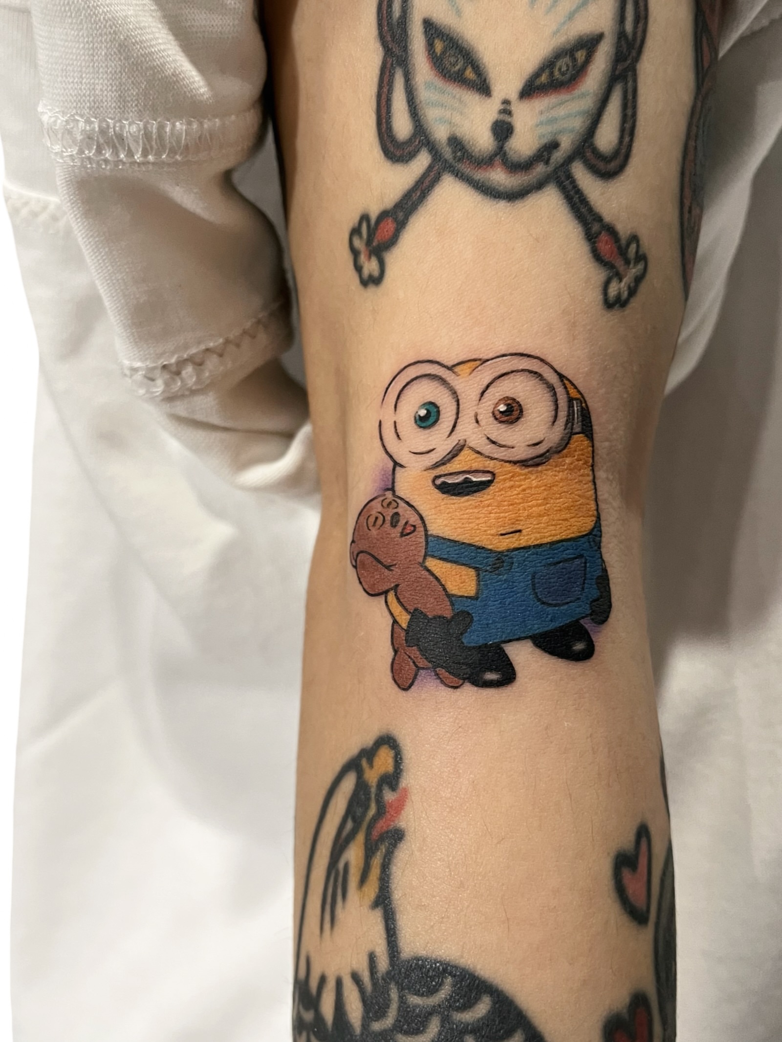 Tattoo by @angustattoo — new_school