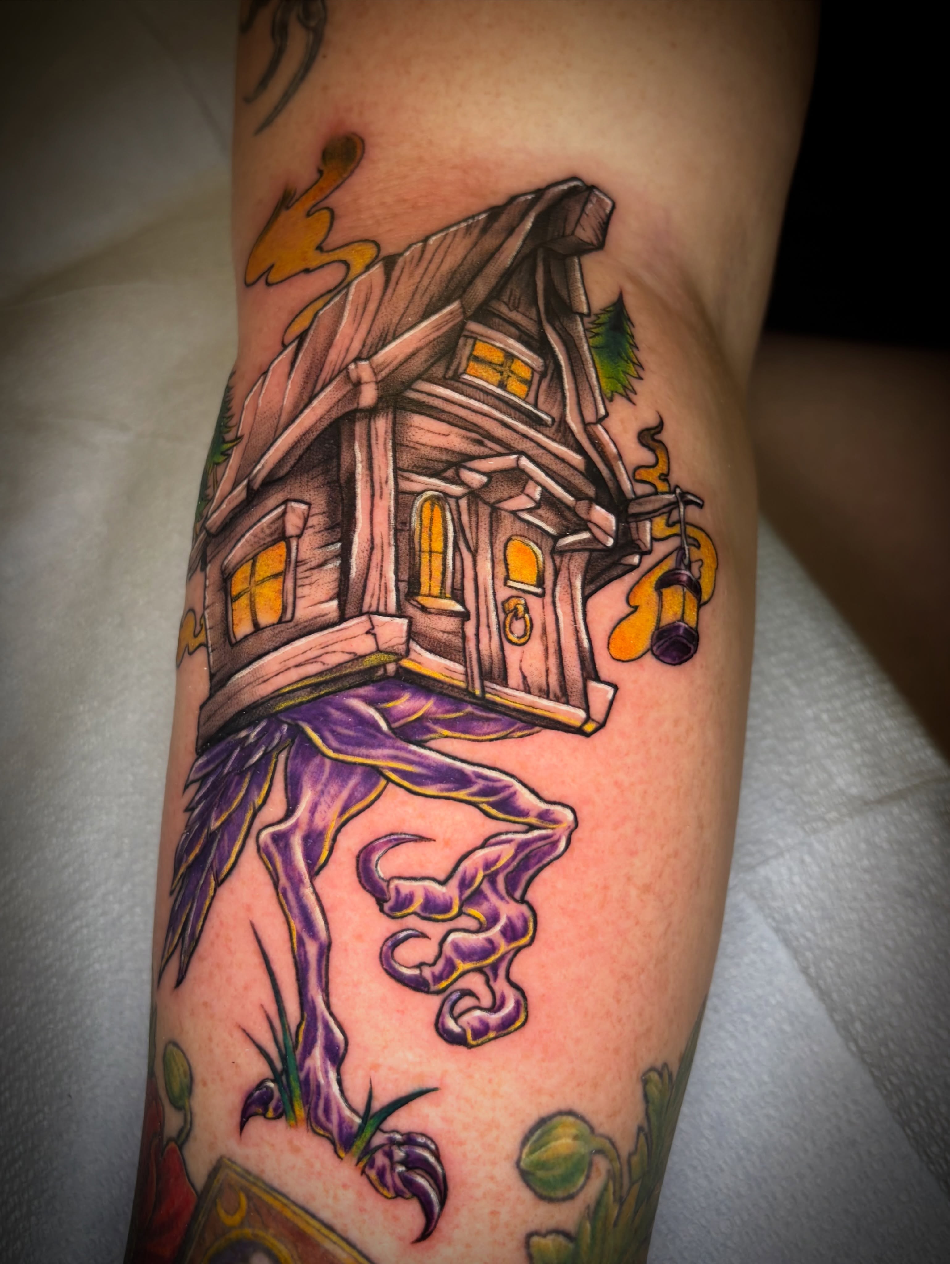 Tattoo by @theendoftimeis2am โ american_traditional, dotwork
