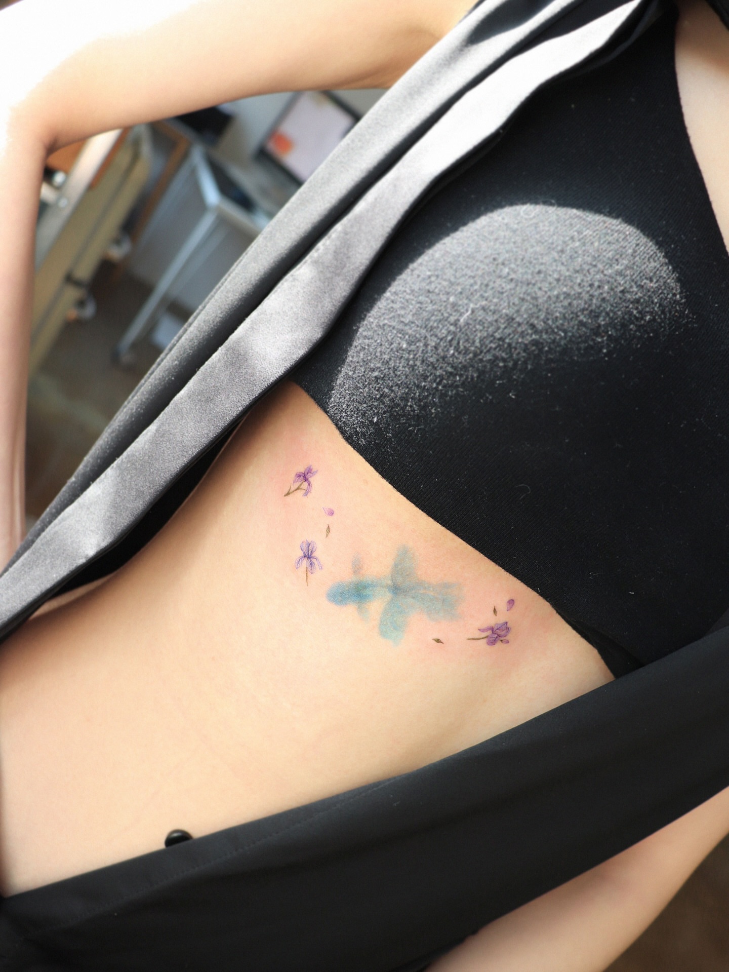 Tattoo by @vanilla__tattoo — watercolor