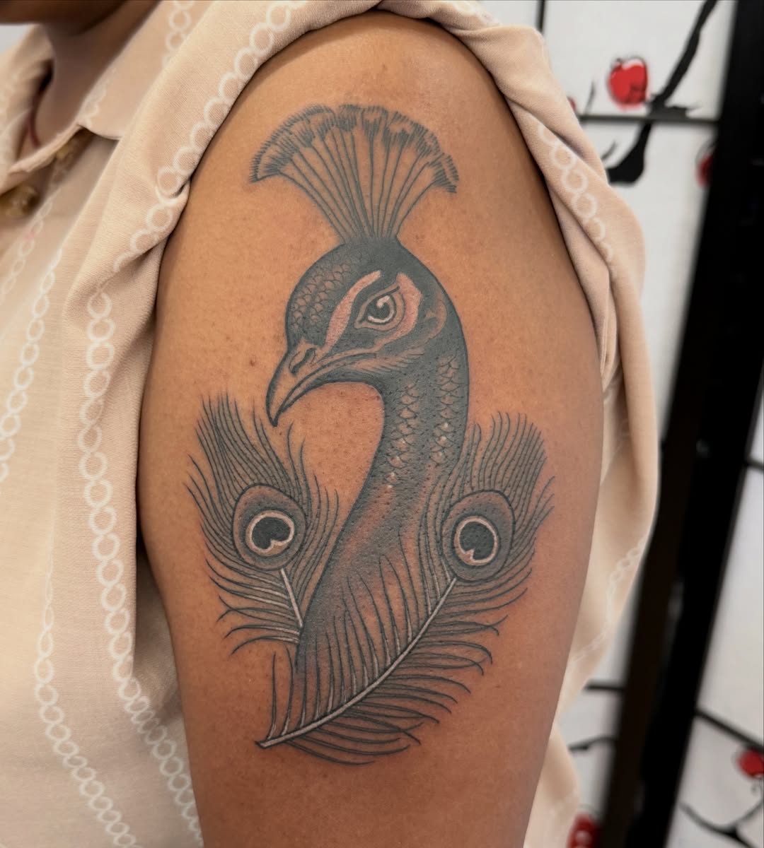 Tattoo by @franztattooist — black_and_grey