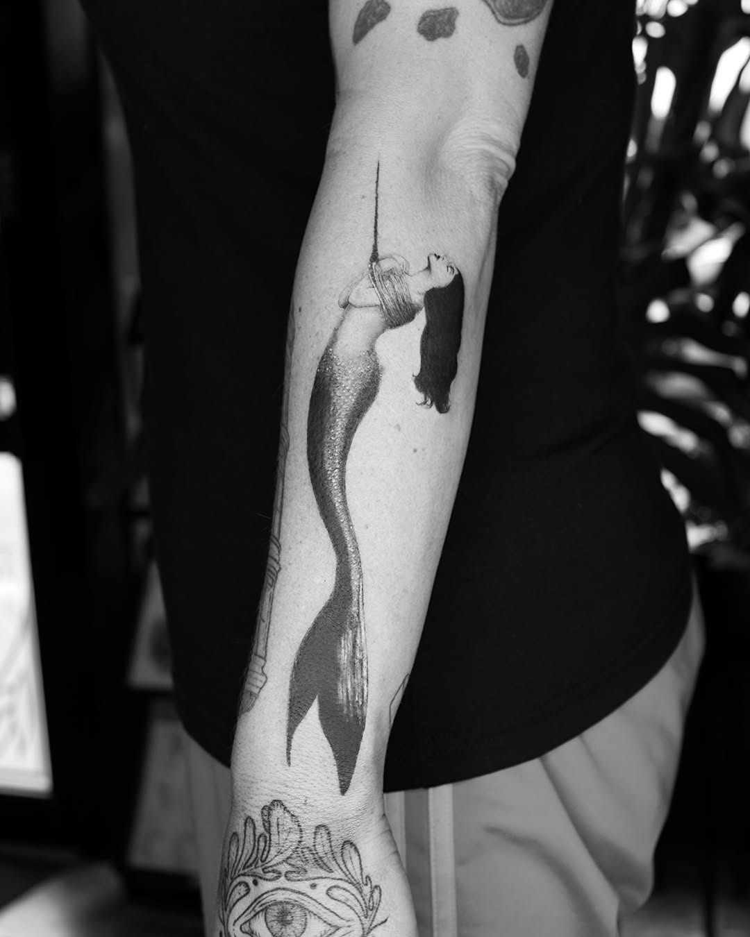 Tattoo by @cash_only_tattoos — black_and_grey, realism