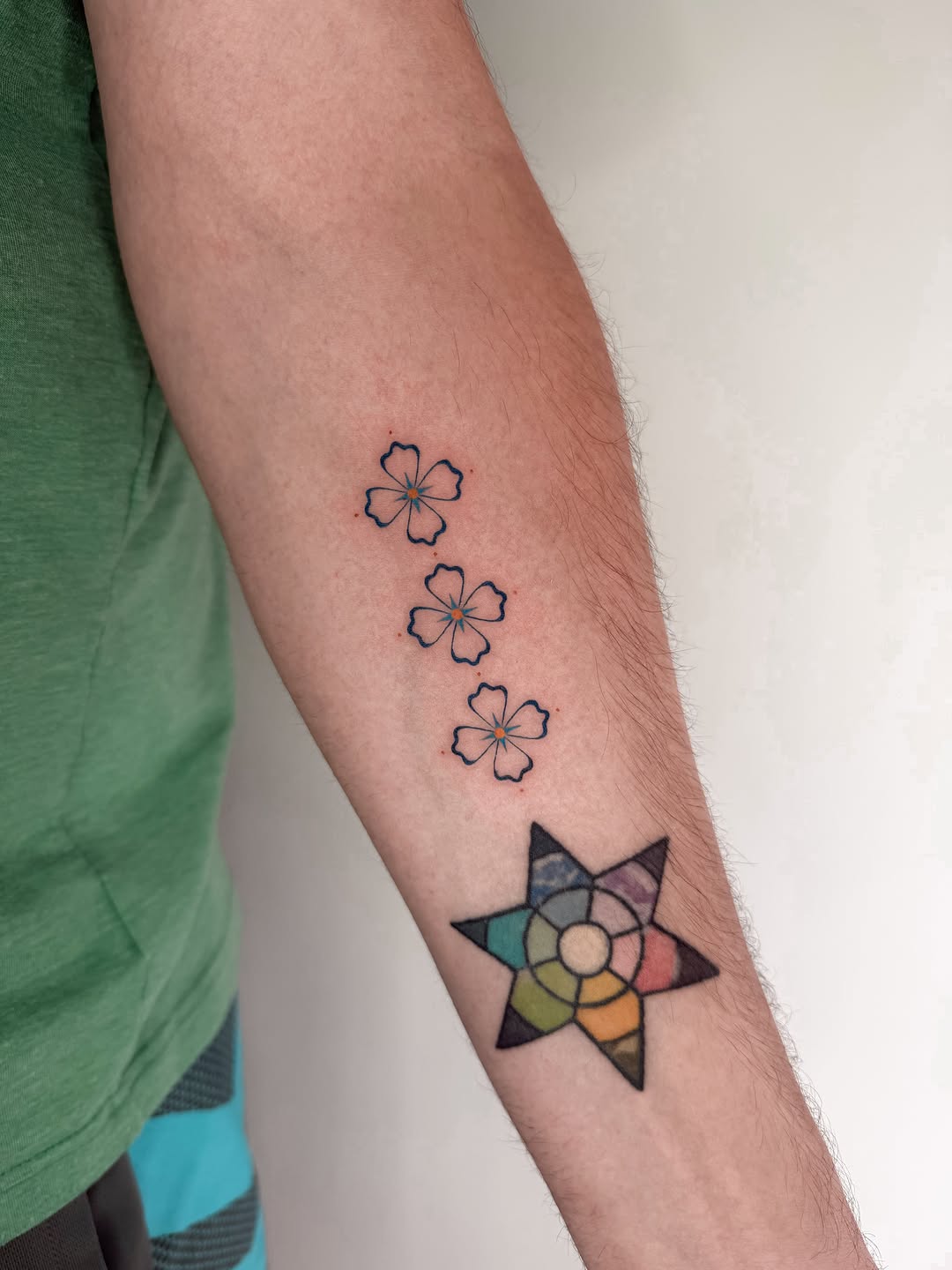 Tattoo by @leahramosink — fine_line, geometric