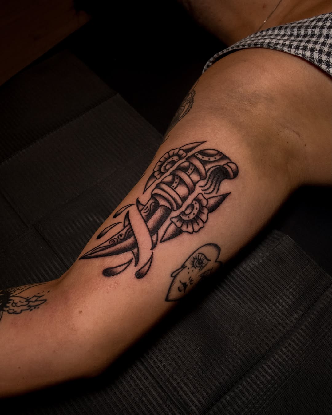 Tattoo by @juliancallejas — black_and_grey