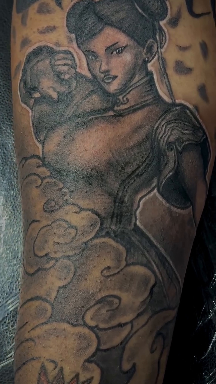 Tattoo by @gustattz_ — realism, black_and_grey
