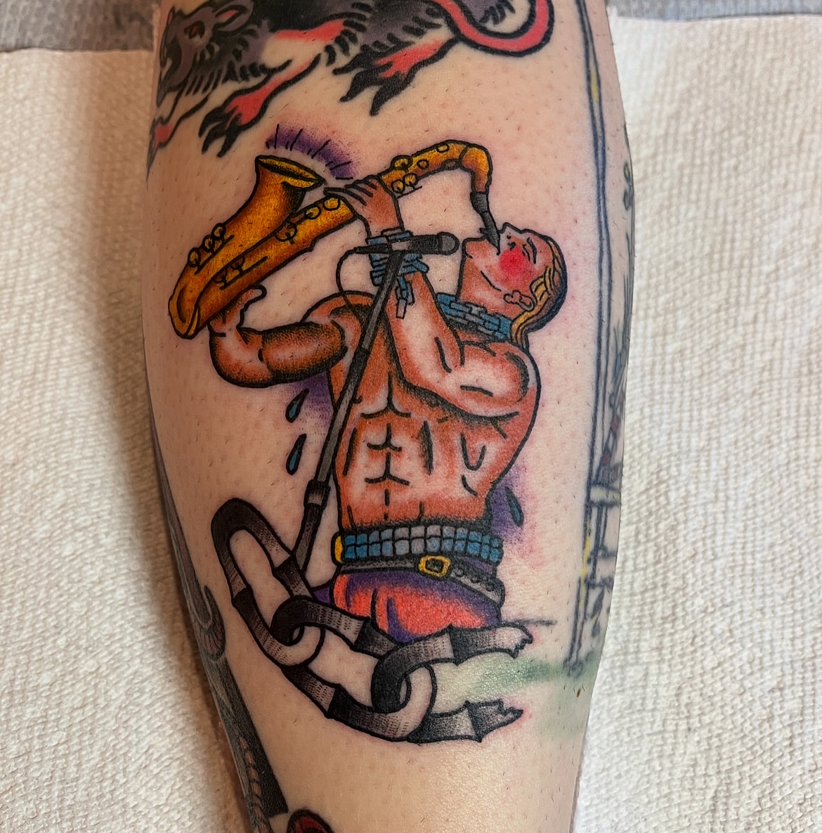 Tattoo by @atomlenhart — american_traditional