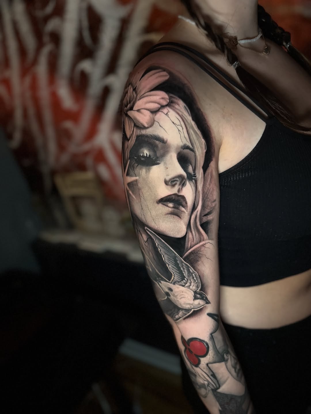 Tattoo by @artoftucker — realism, black_and_grey
