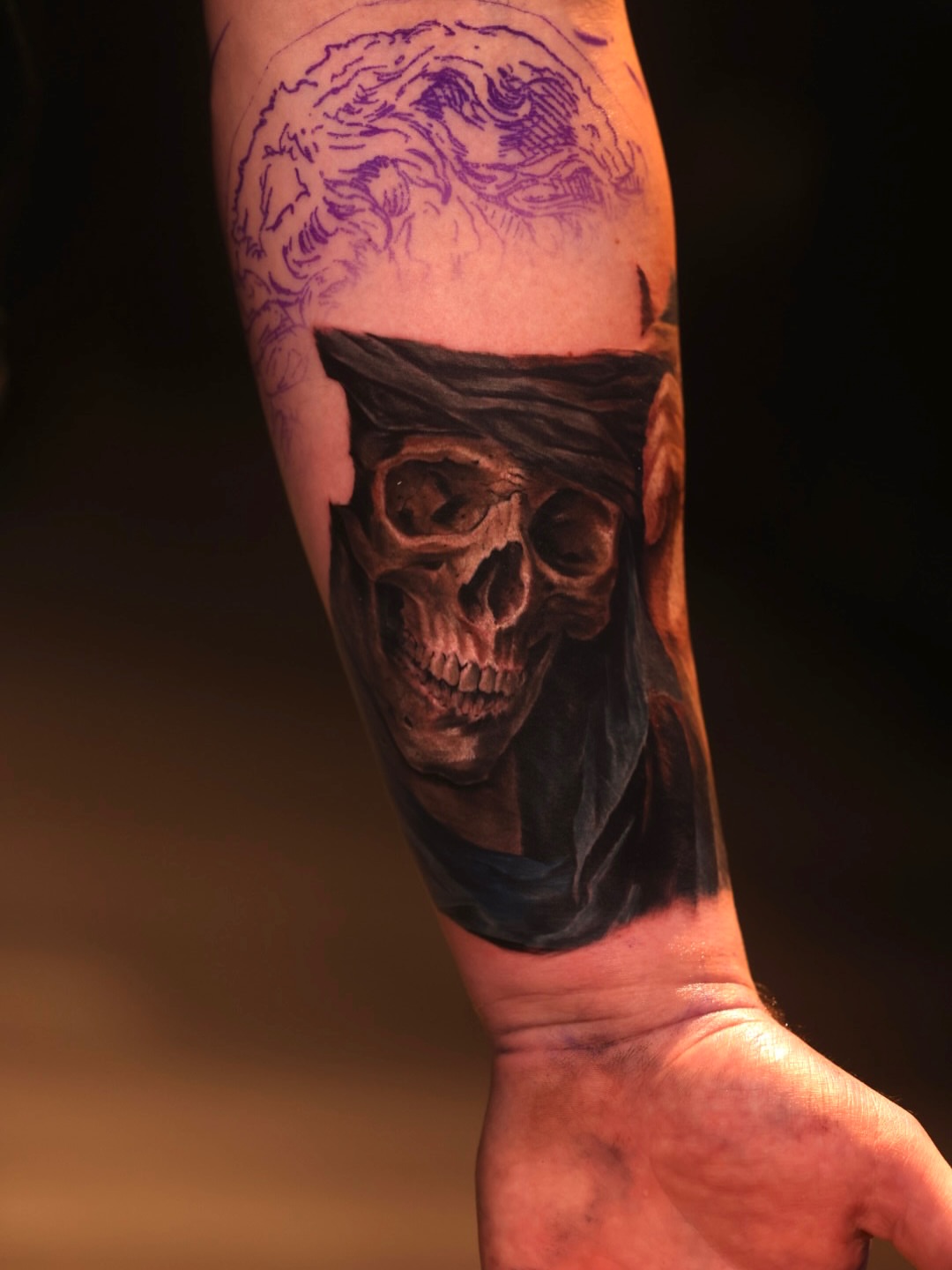 Tattoo by @brandonsontag — realism, dark_realism