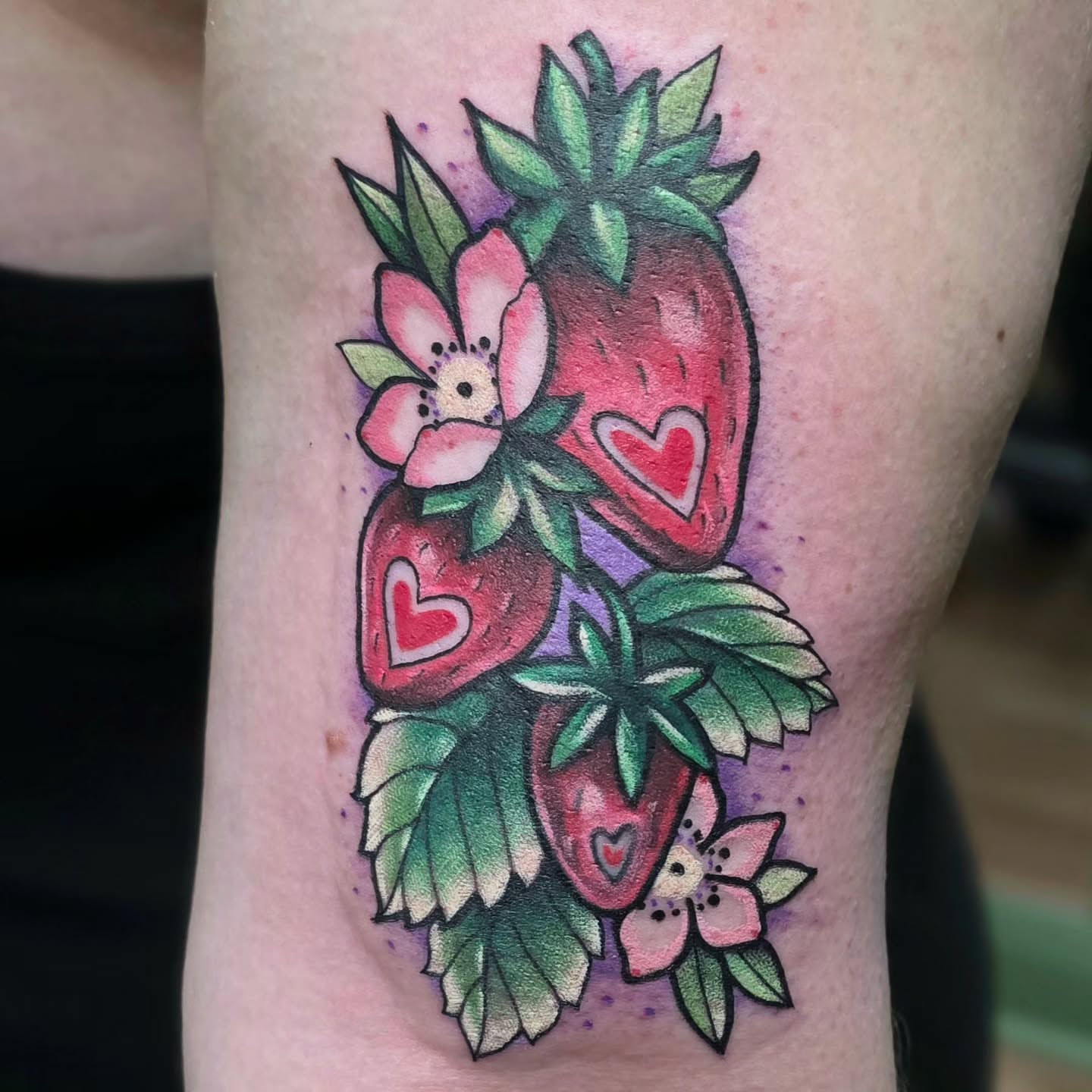Tattoo by @lizz_zee — watercolor
