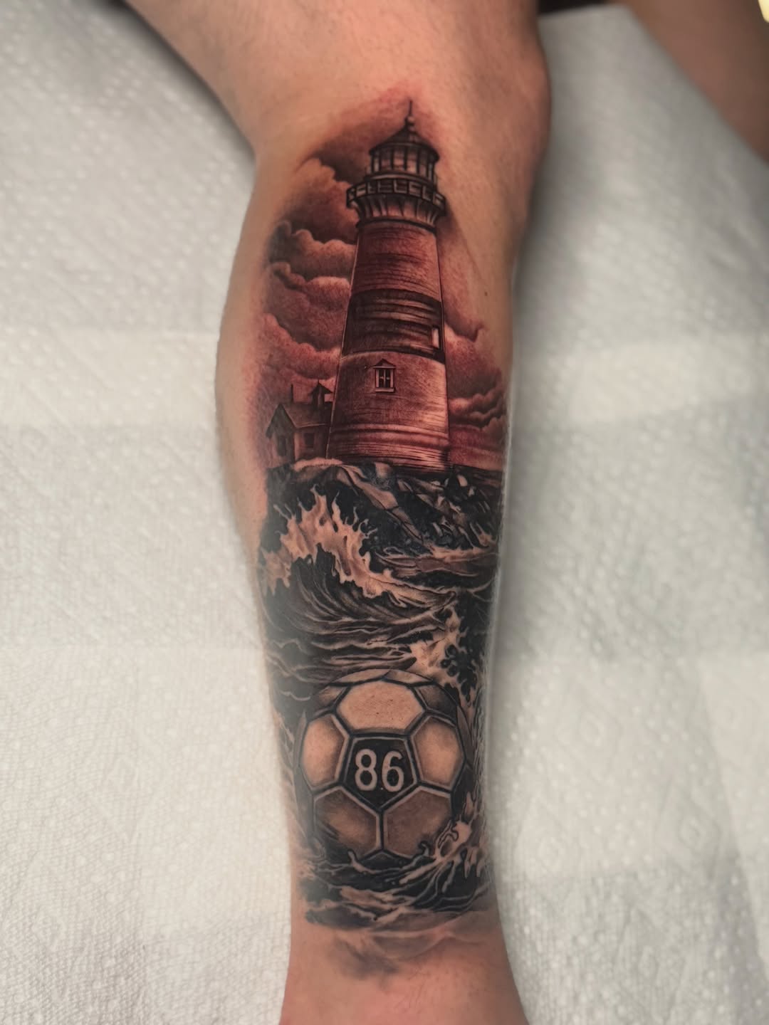 Tattoo by @theplugtattoos — realism, black_and_grey