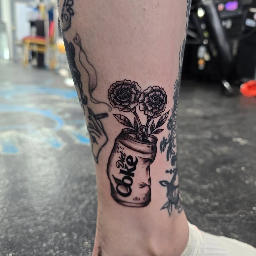 Tattoo by @madxtattoos — black_and_grey, realism