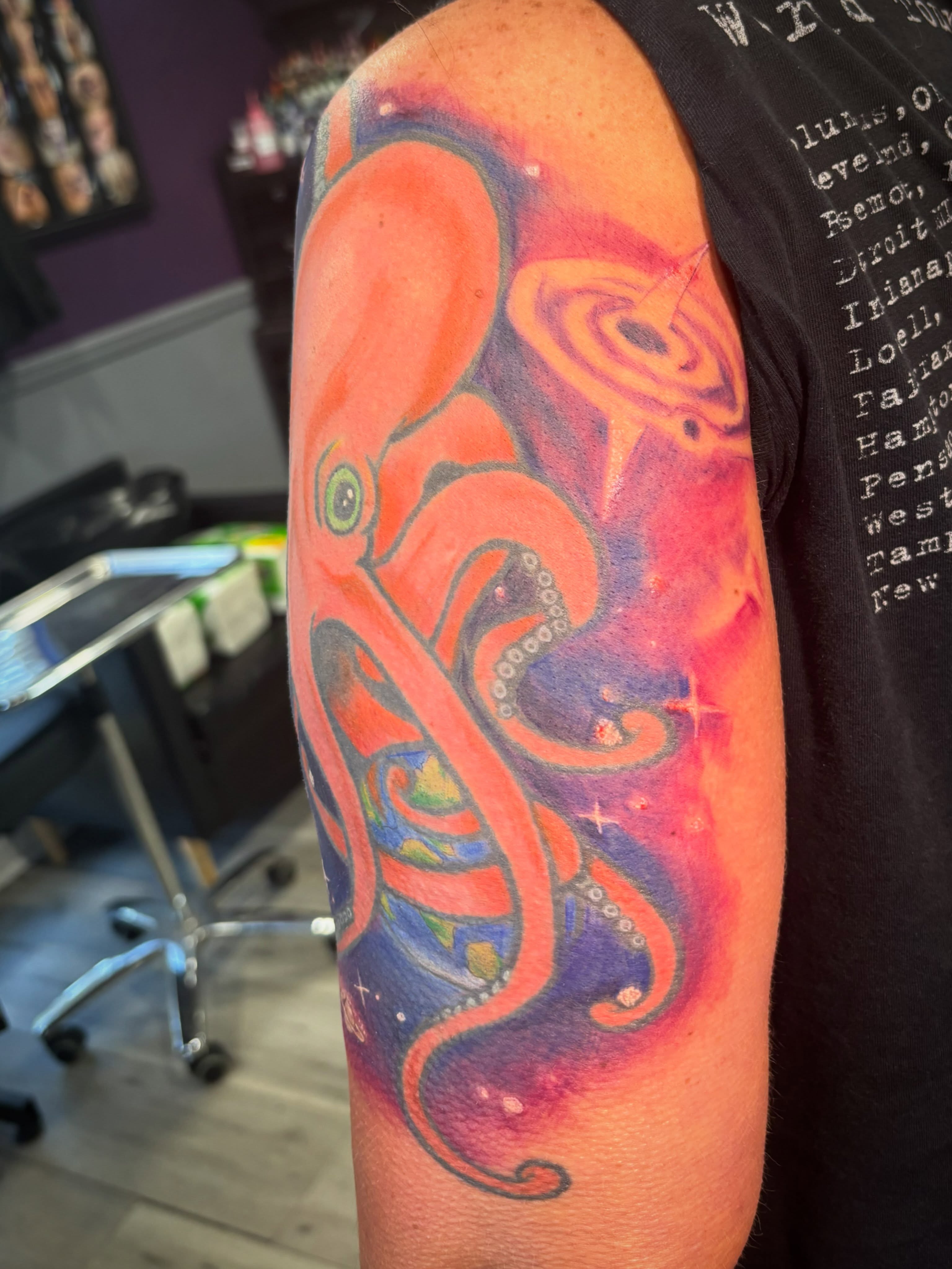 Tattoo by @_stabbygabby — new_school, surrealism