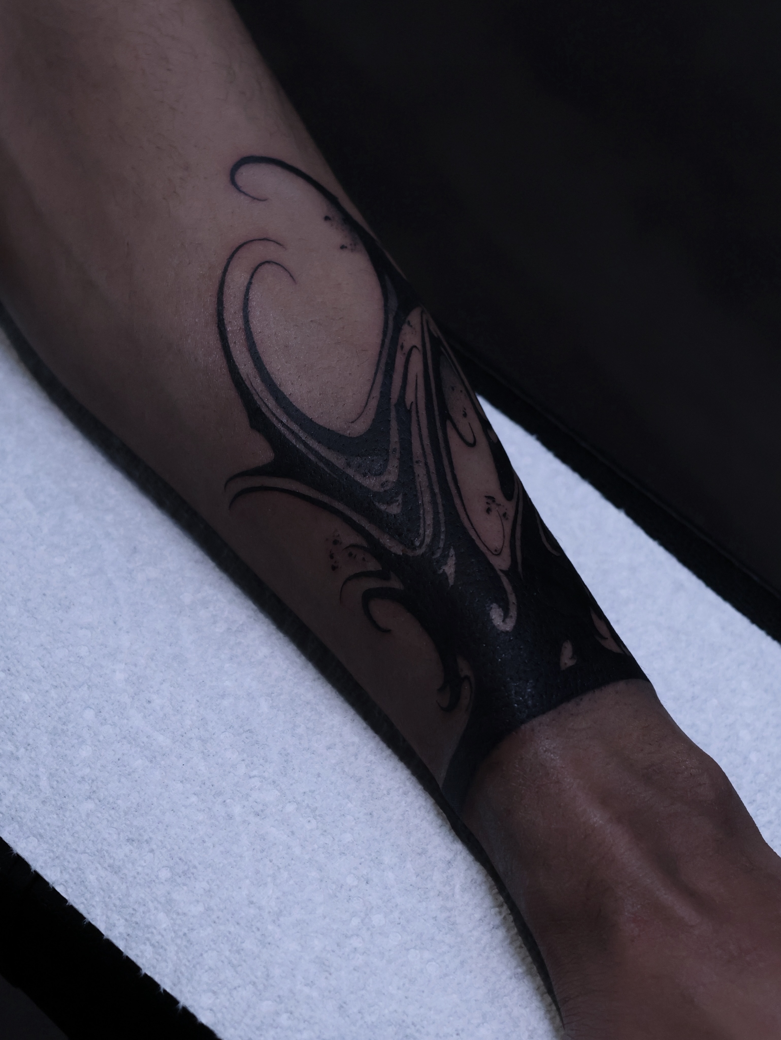Tattoo by @moosongblack — tribal