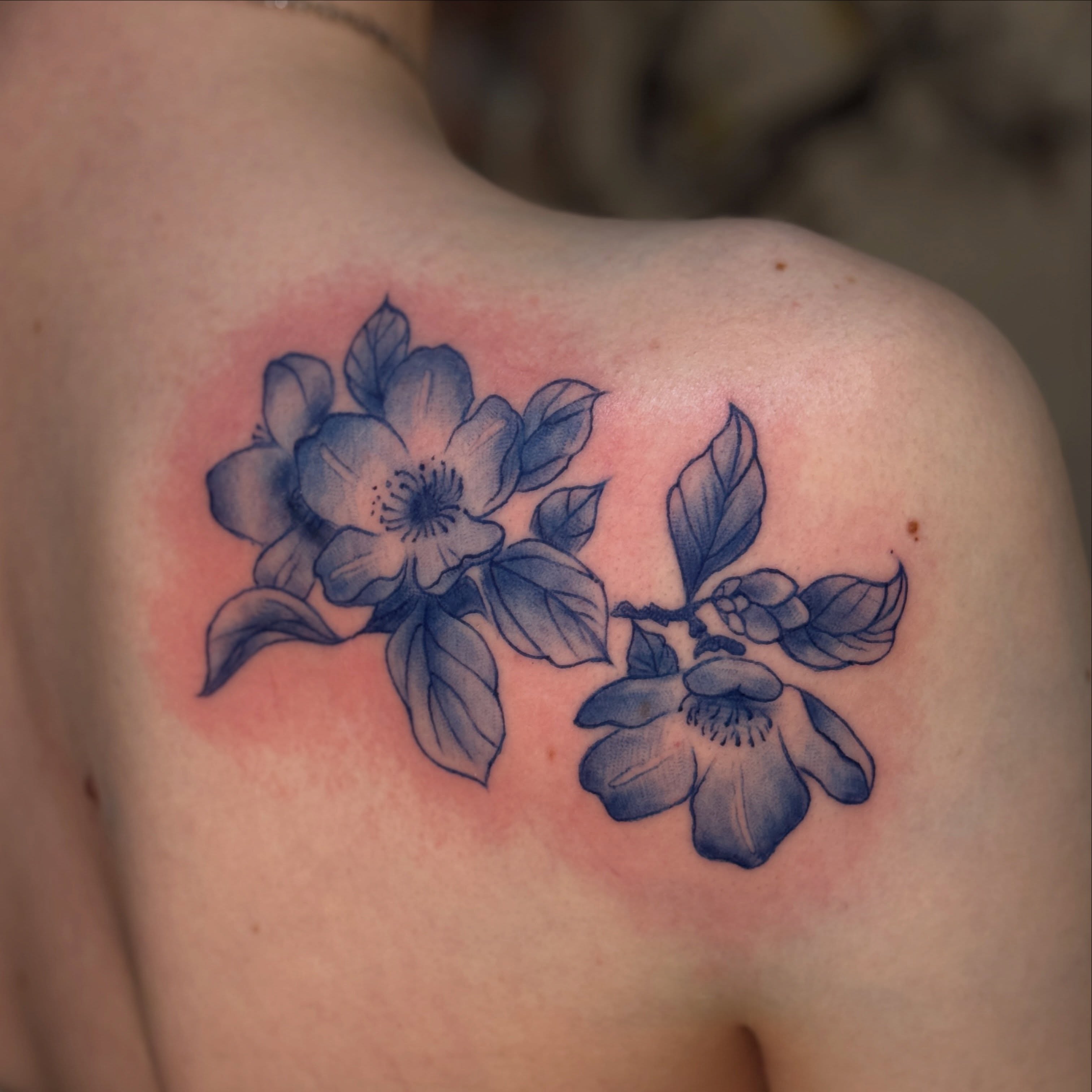 Tattoo by @ktyvink — black_and_grey
