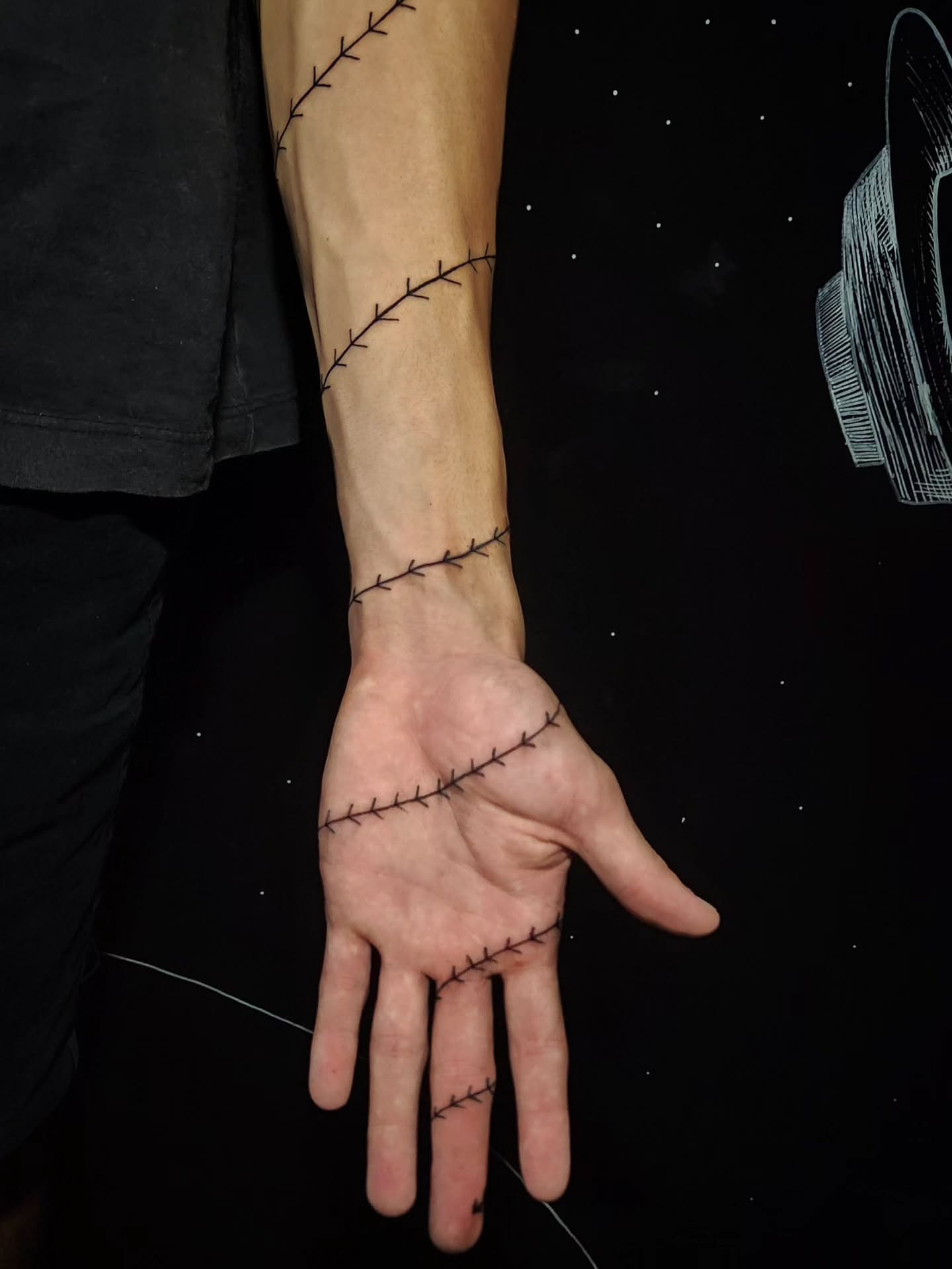 Tattoo by @dycotattoo — blackwork
