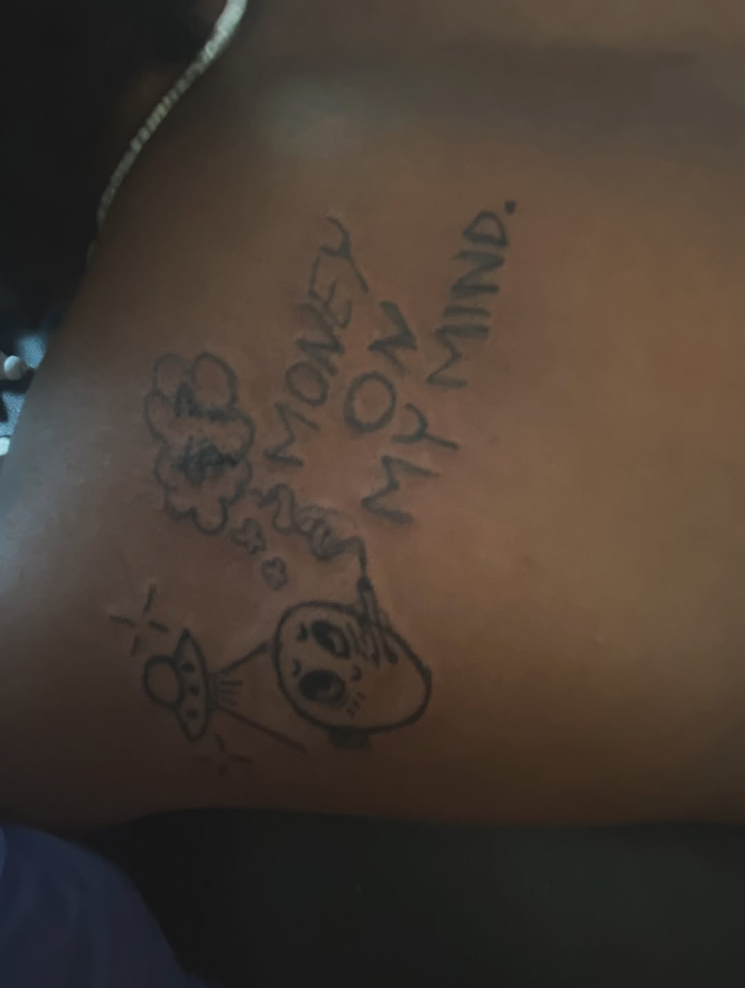 Tattoo by @soultiedtattoos — lettering_script