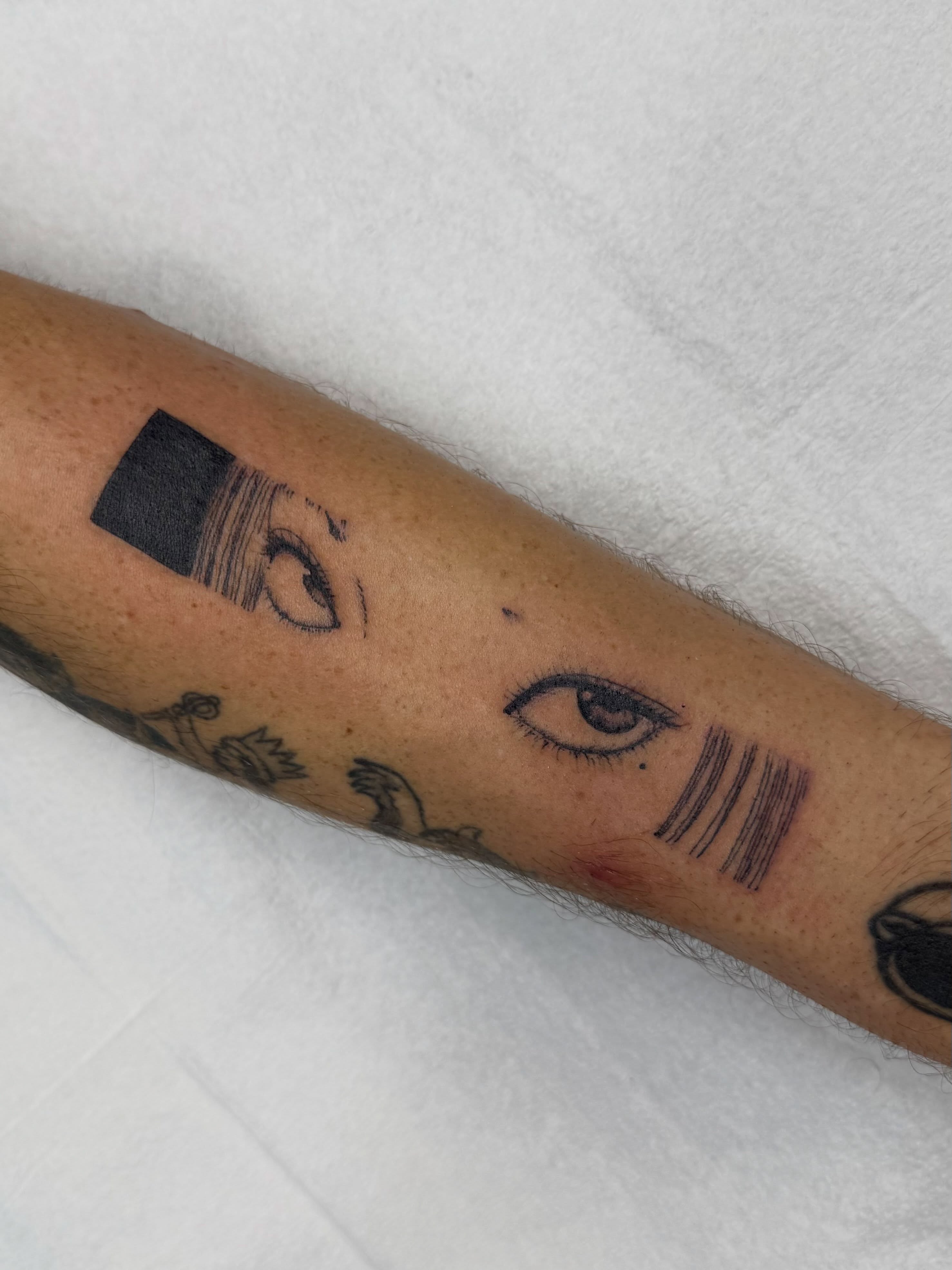 Tattoo by @neildoestattoos — black_and_grey