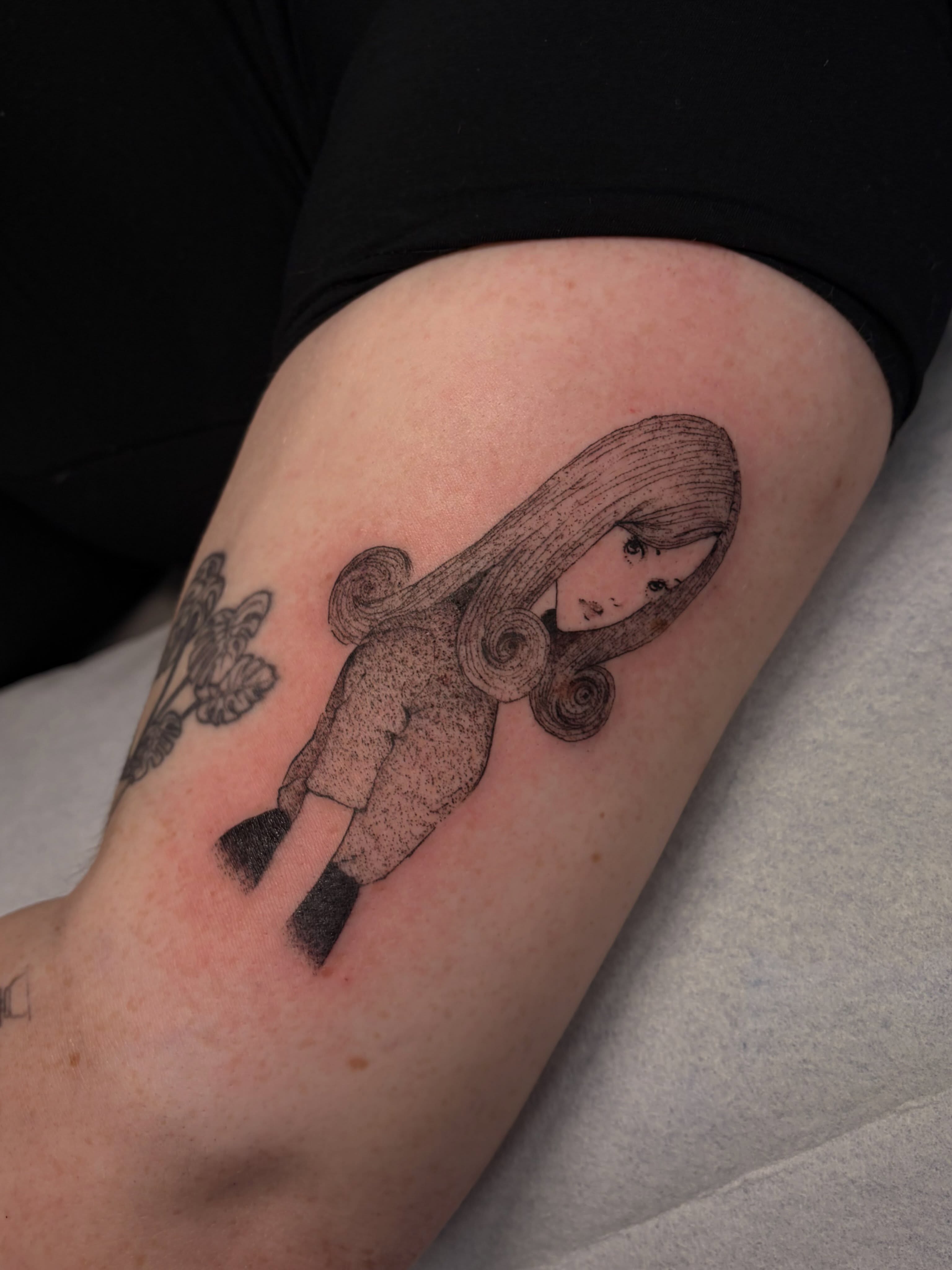 Tattoo by @neildoestattoos — dotwork