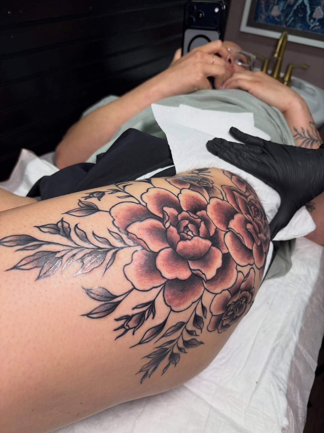 Tattoo by @gia.tattoos β black_and_grey, realism