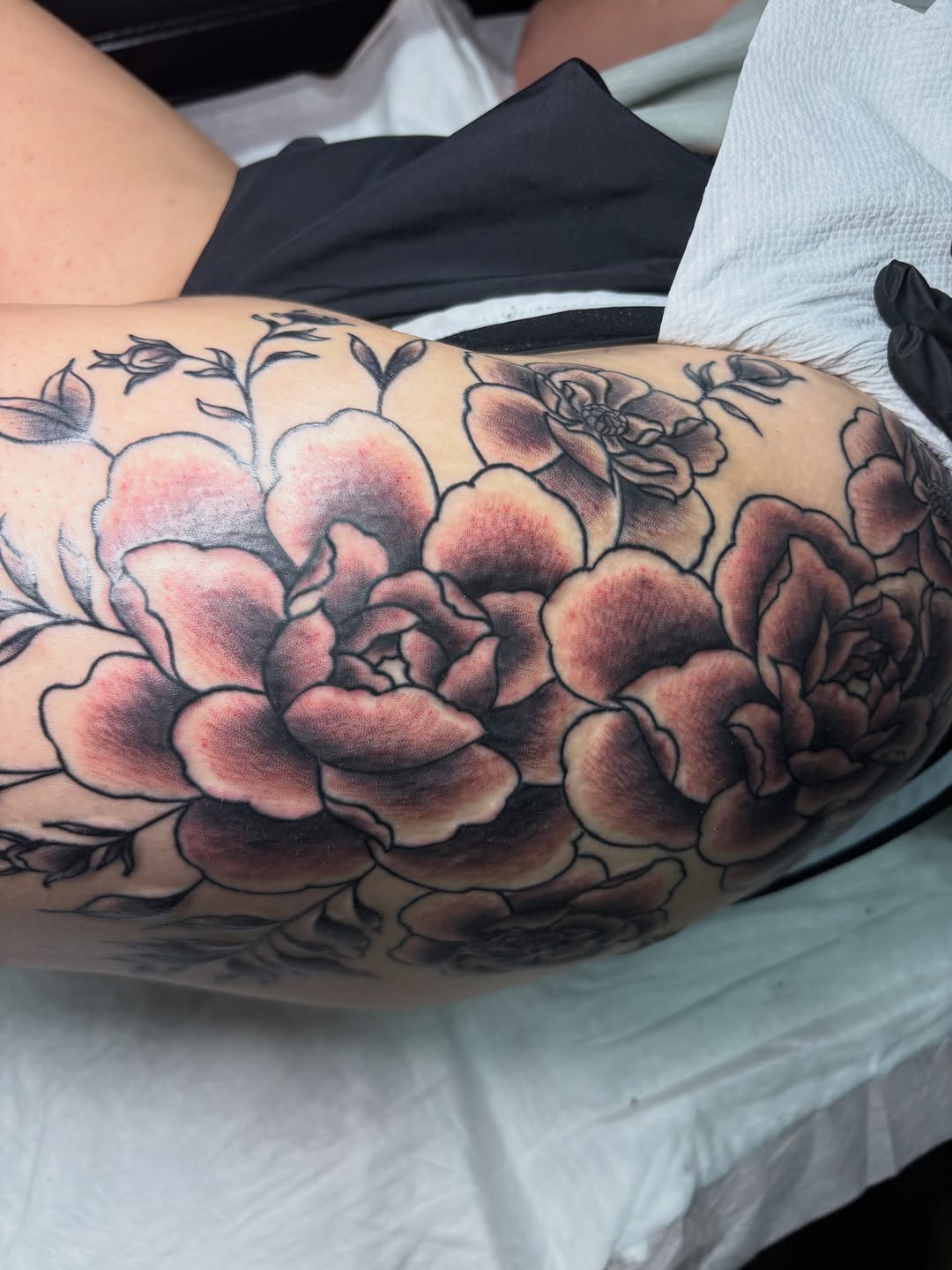 Tattoo by @gia.tattoos β black_and_grey, realism