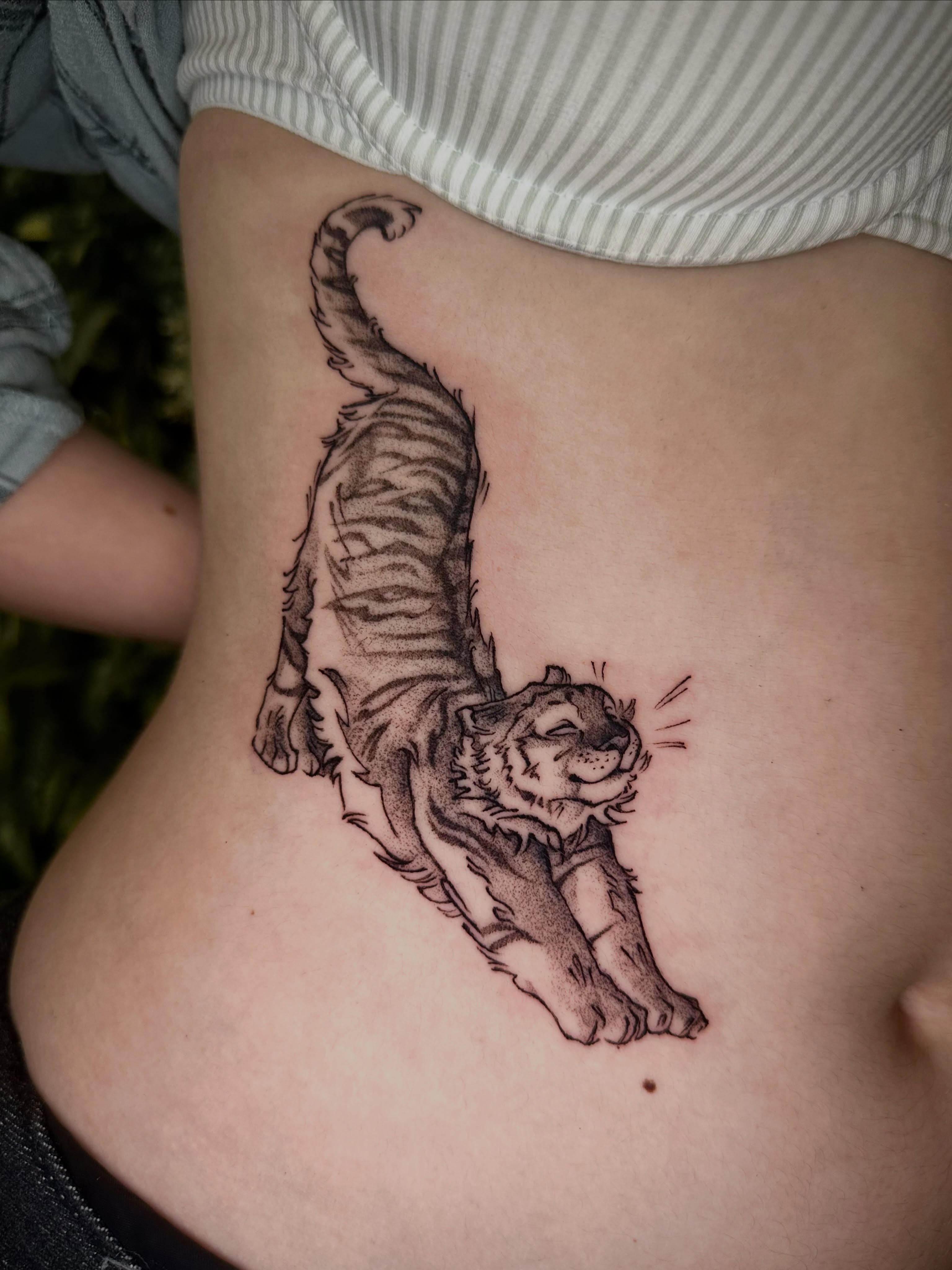 Tattoo by @moggy_tattoo โ black_and_grey