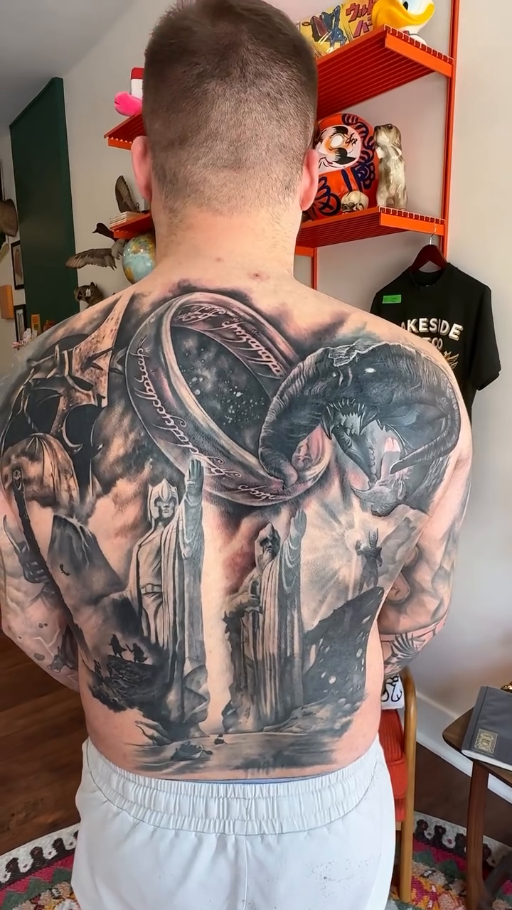 Tattoo by @brycemoodietattoo — realism, dark_realism