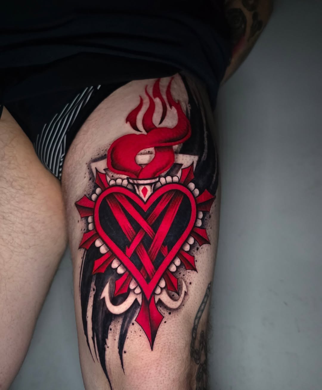 Tattoo by @kelseylorrae β neo_traditional, blackwork